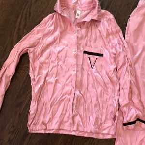 Victoria secret silk pajamas set